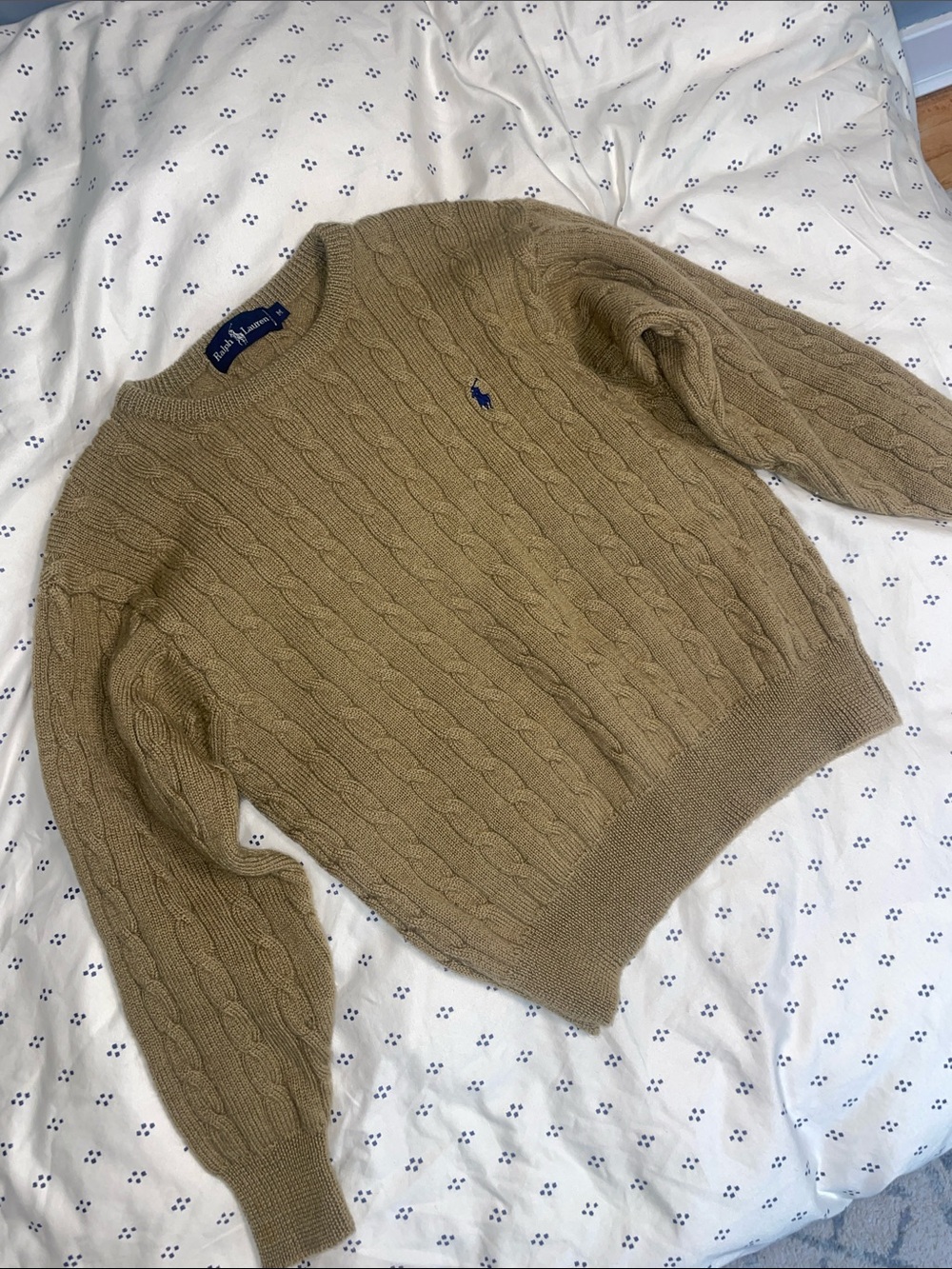 Vintage Ralph Lauren Cable Knit Sweater